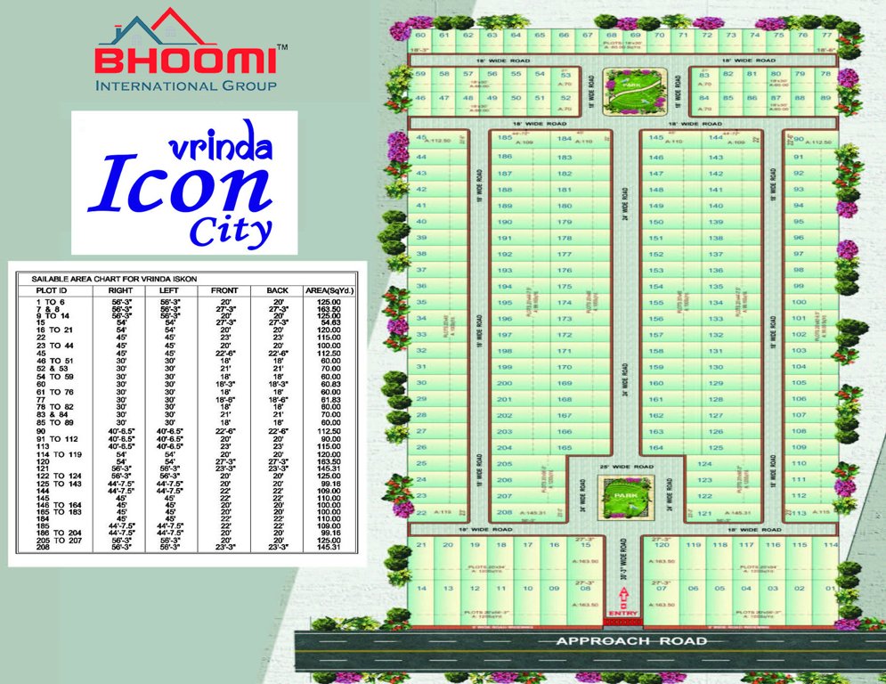 Images for Layout Plan of Bhoomi Vrinda Icon City