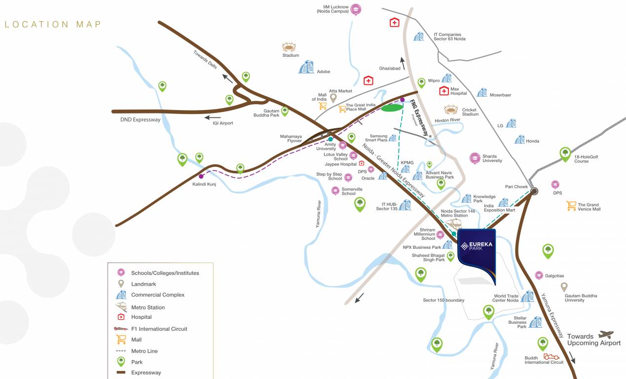 eureka park Location Plan
