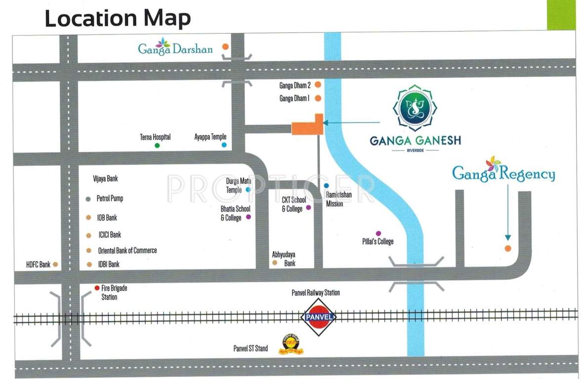 ganesh Images for Location Plan of Ganga Ganga Ganesh