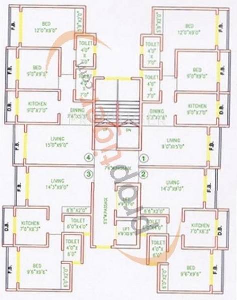 Images for Cluster Plan of Mandar Heights