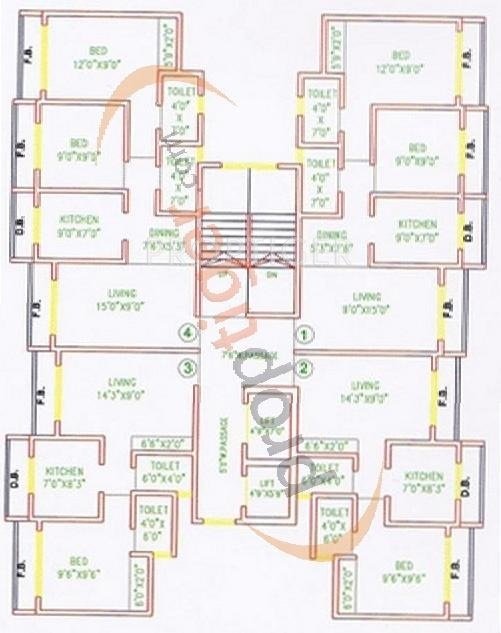 Images for Cluster Plan of Mandar Heights