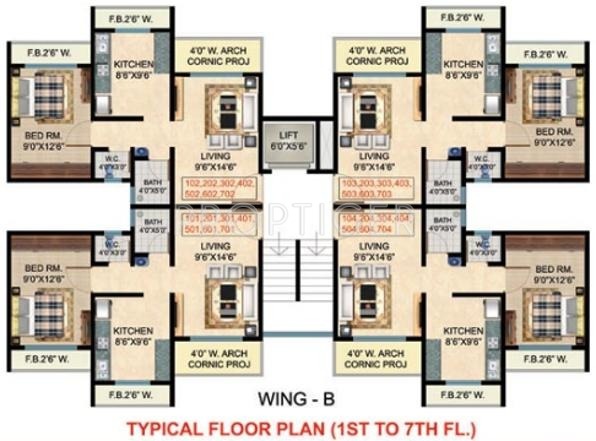 Images for Cluster Plan of Elite Landmark