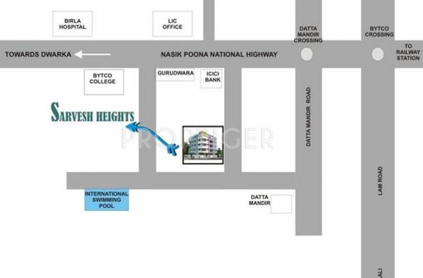 Images for Location Plan of Shree Balaji Sarvesh Heights