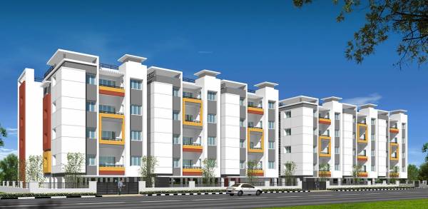 Images for Elevation of Reputed Builder Happy Township