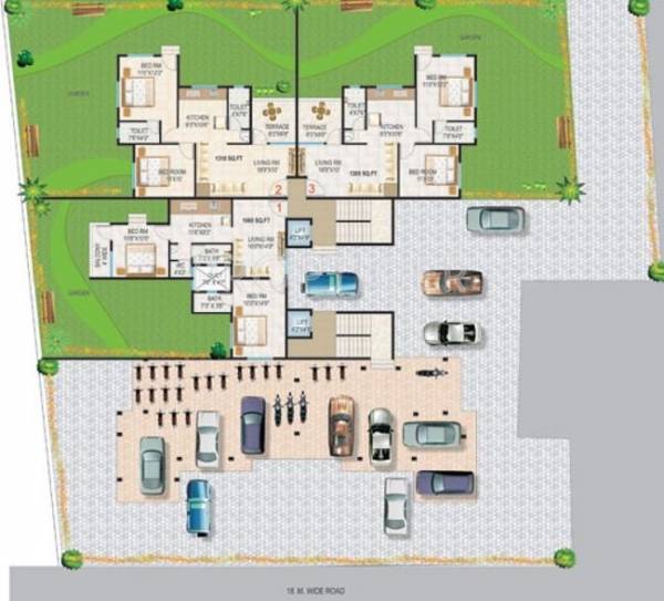 Images for Cluster Plan of Shree Balaji Sarvesh Park