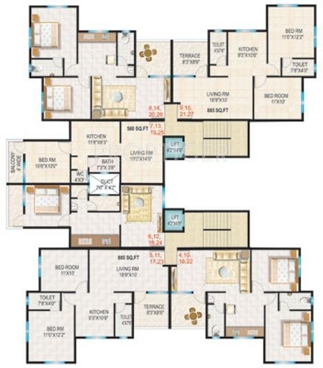 Images for Cluster Plan of Shree Balaji Sarvesh Park