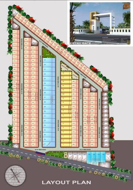 Images for Layout Plan of Bhoomi Vrinda Desire