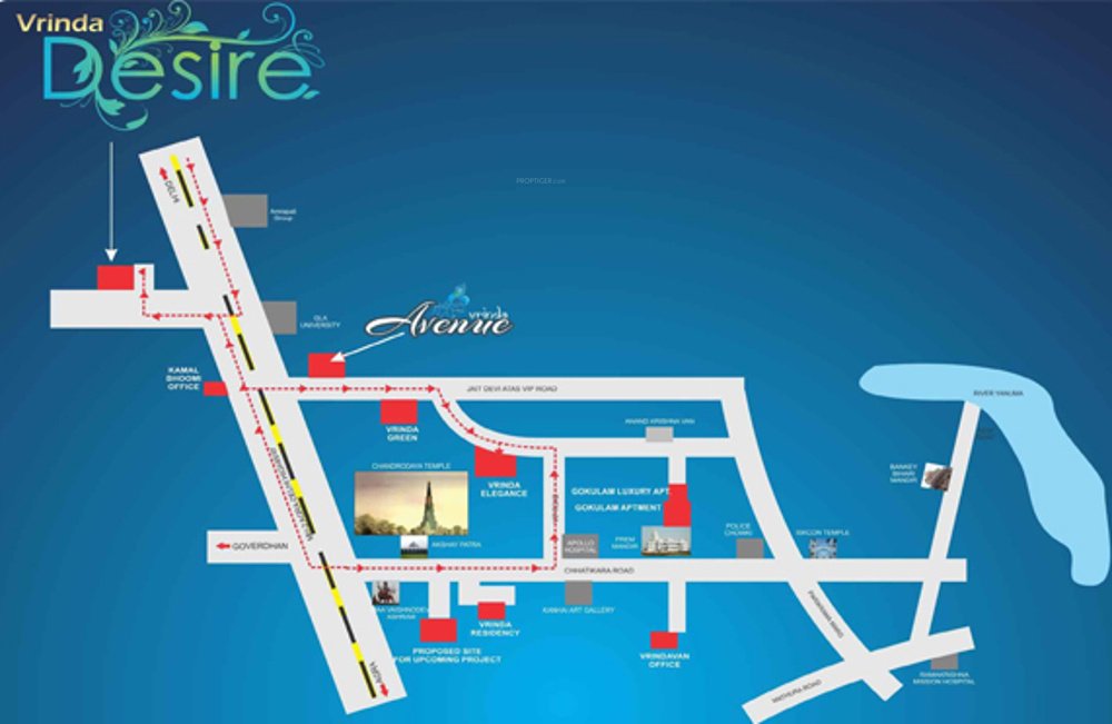 Images for Location Plan of Bhoomi Vrinda Desire