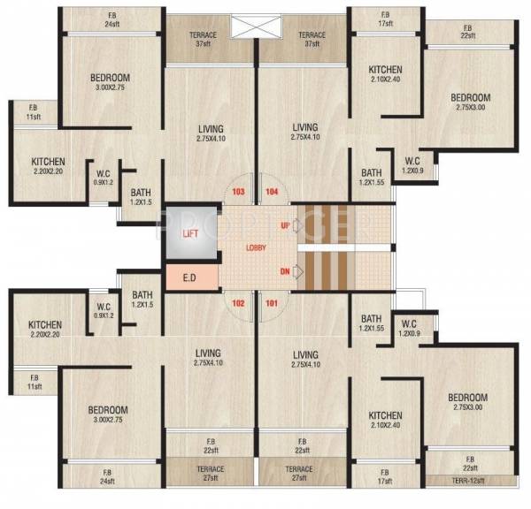 Images for Cluster Plan of Shreeji Dreams