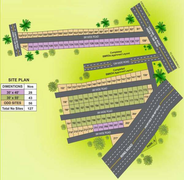 Images for Layout Plan of Tekton City Garden