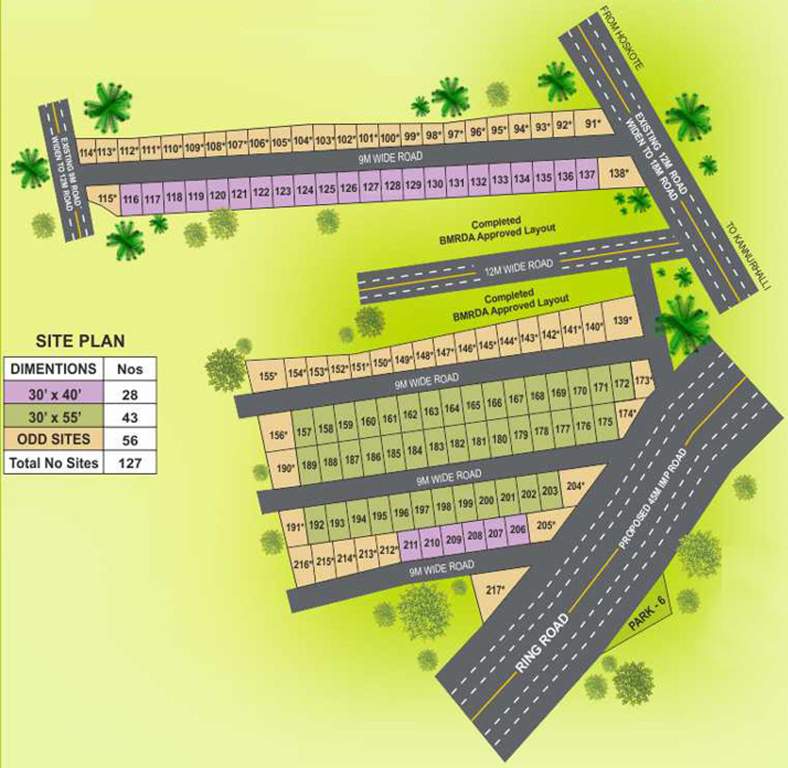 Images for Layout Plan of Tekton City Garden