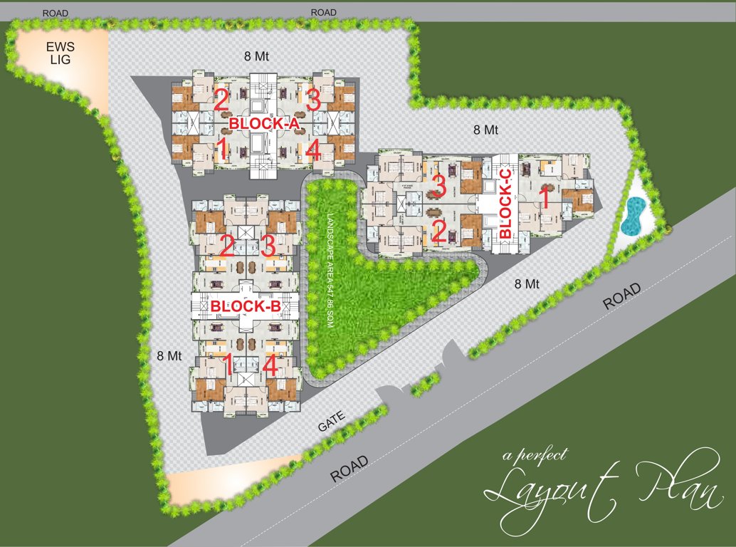 Images for Layout Plan of Nalanda Grand