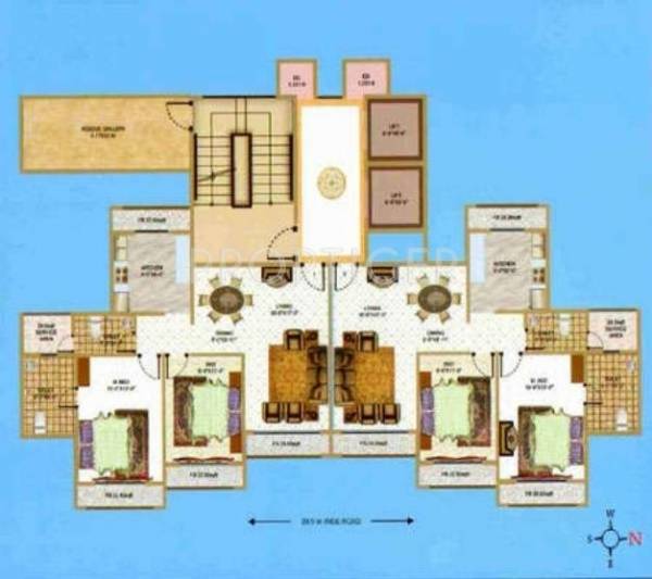 Images for Cluster Plan of Dharti Builders Orien