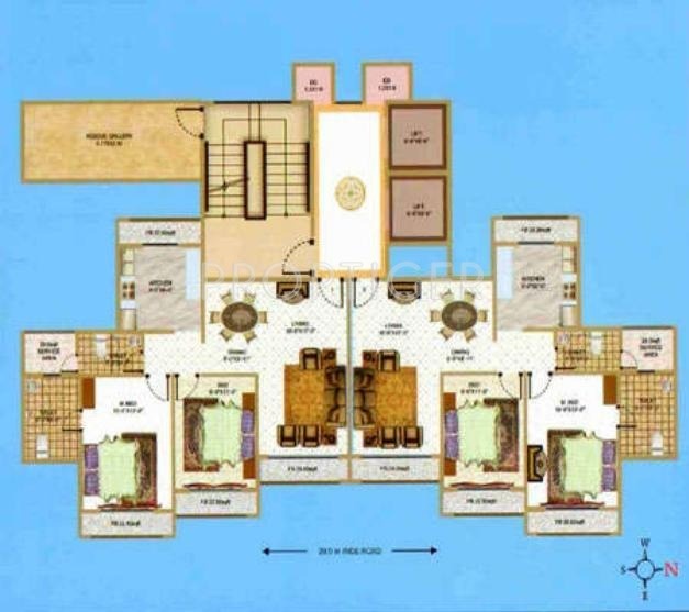 Images for Cluster Plan of Dharti Builders Orien