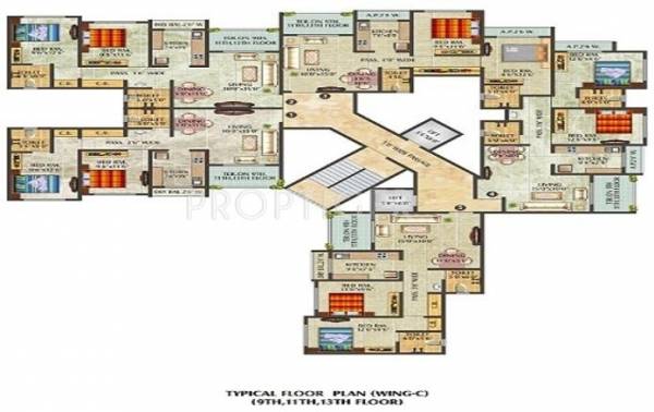 Images for Cluster Plan of Thanekar Bhagirathi Estate