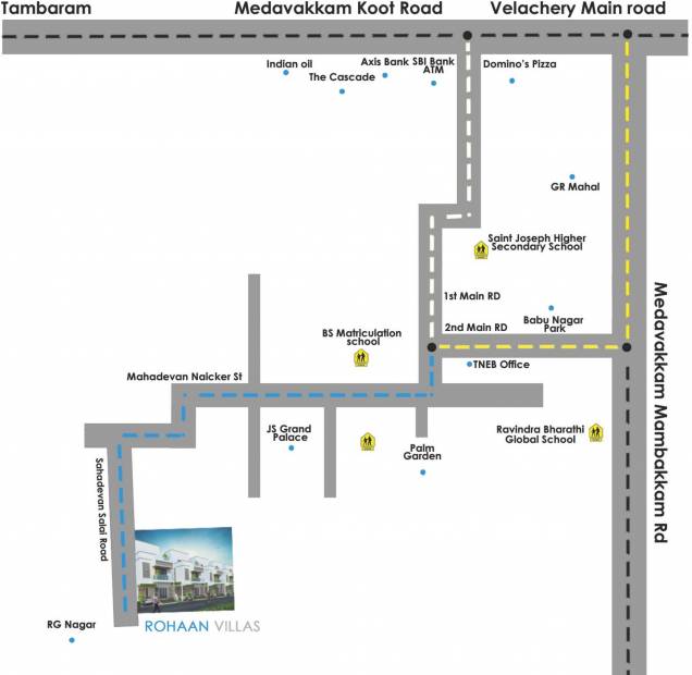 Images for Location Plan of Rohaan Rohaan Villas
