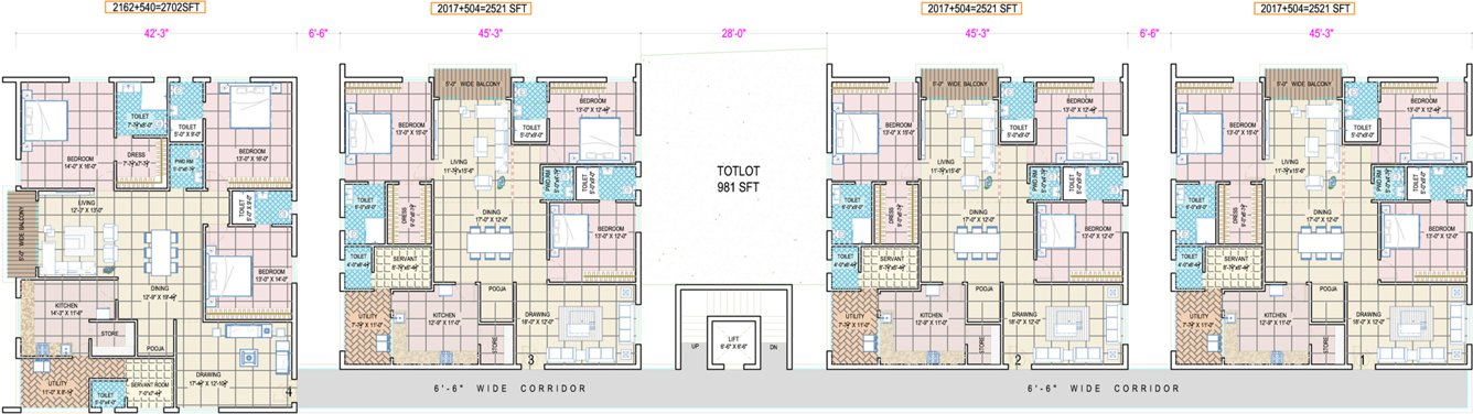 Images for Cluster Plan of Trend Set Narra Residency