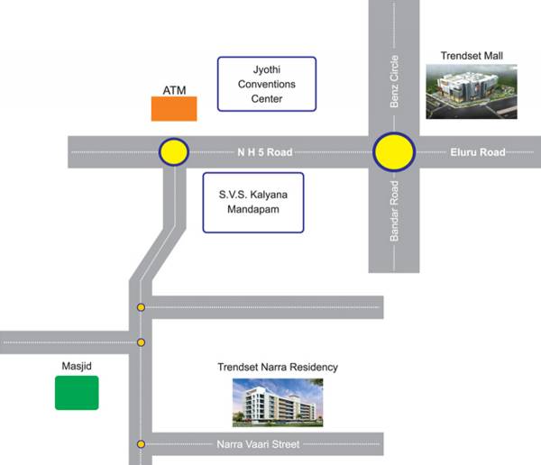 Images for Location Plan of Trend Set Narra Residency