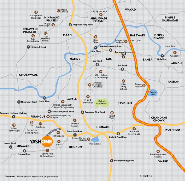 Images for Location Plan of Vilas Javdekar Yash One Phase I
