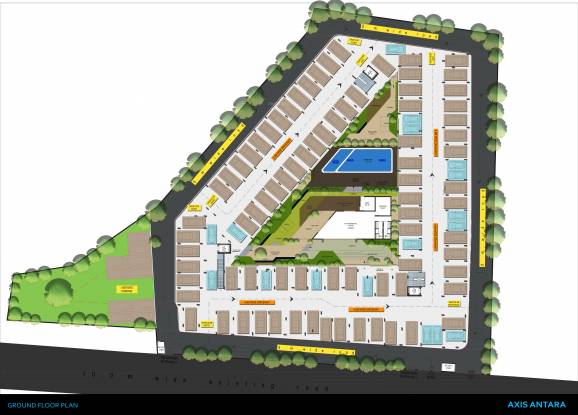 Images for Site Plan of Axis Axis Antara