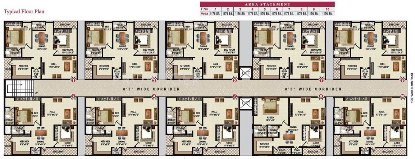 Images for Cluster Plan of Dhanvi Dhanvi Hill View