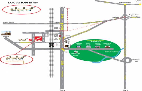 Images for Location Plan of Om Prem Kunj Radhey Images for Location Plan of Om Prem Kunj Radhey