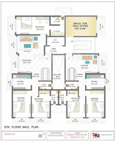 Images for Cluster Plan of Aditya Developers Mumbai Trimurti