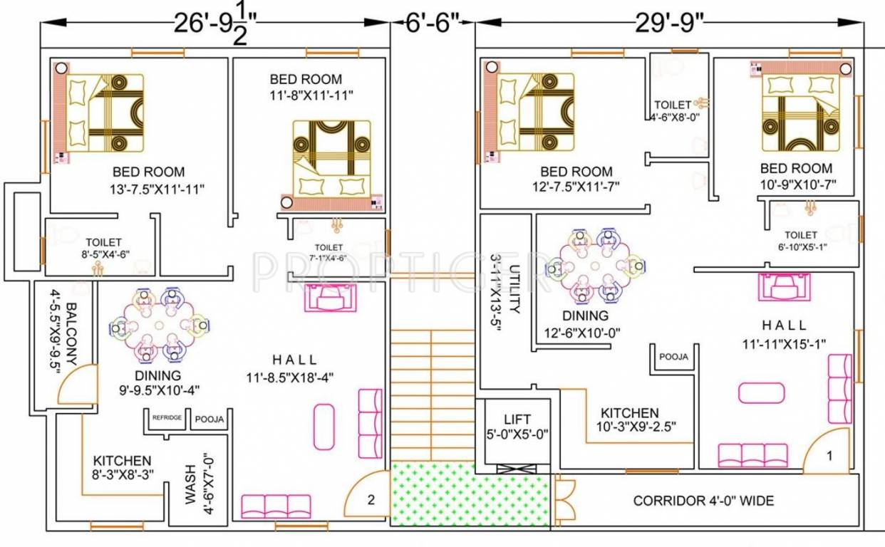 Images for Cluster Plan of Manisha Construction M K Residency