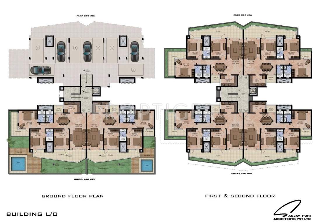 Images for Cluster Plan of Emgee Regalo Signature Riverside Apartments