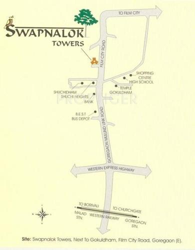  swapnalok-towers Images for Location Plan of Ashish Estates Swapnalok Towers