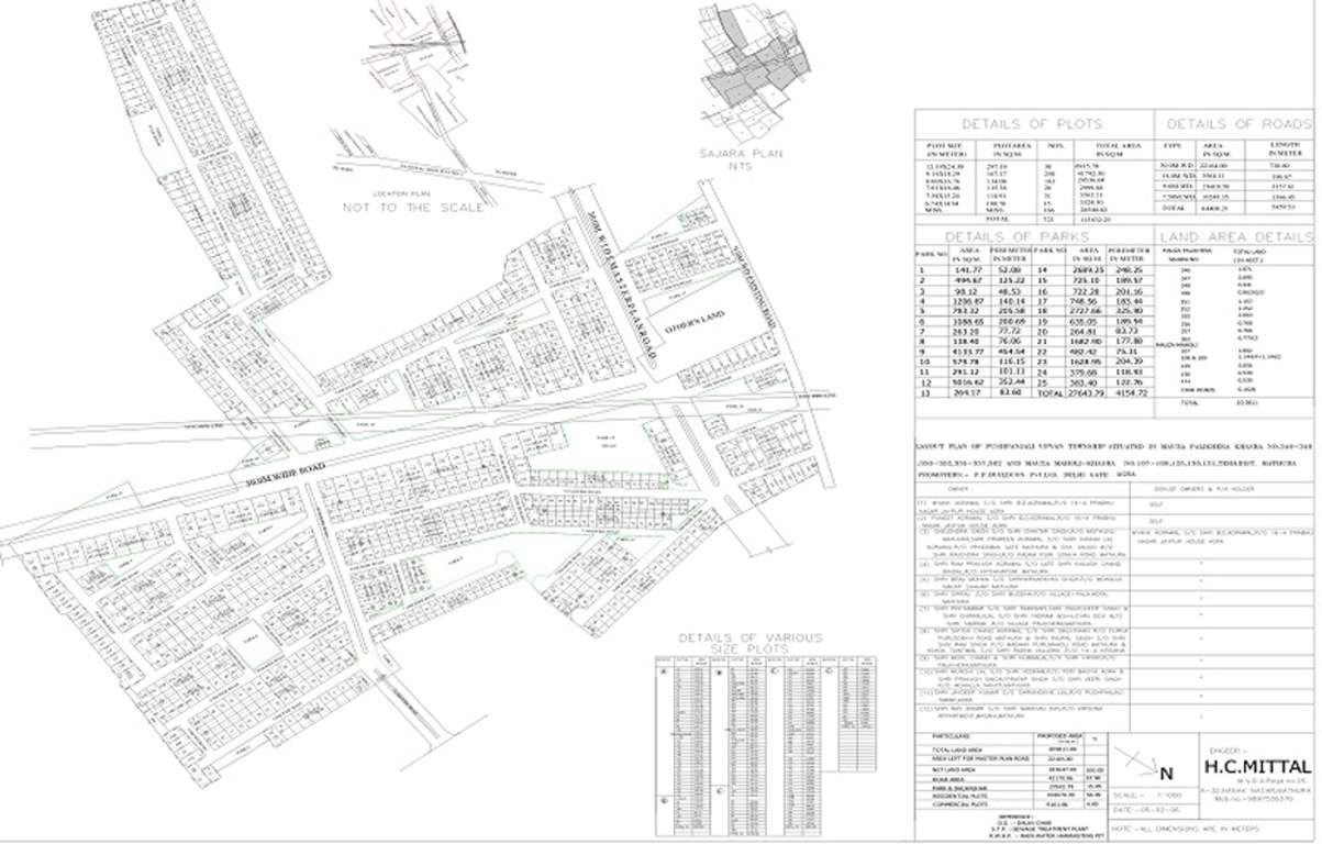 Images for Layout Plan of Pushpanjali Upvan Apartments