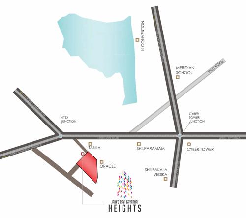  ravi-gayathri-heights Images for Location Plan of Jain Ravi Gayathri Heights