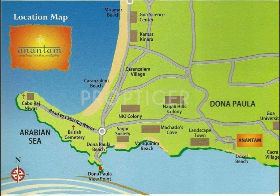 anantam signature Images for Location Plan of Emgee Anantam