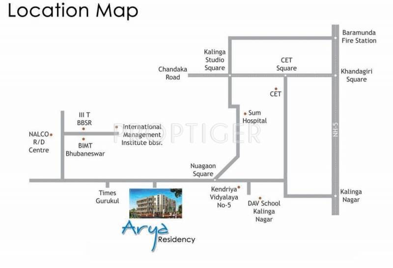 Images for Location Plan of Arya Arya Residency