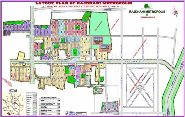 Images for Layout Plan of Dreamax Rajdhani Metropolis