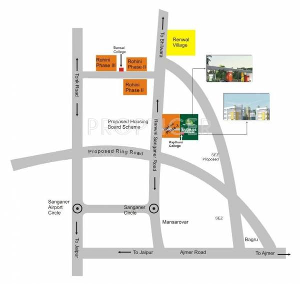 Images for Location Plan of Dreamax Rajdhani Metropolis