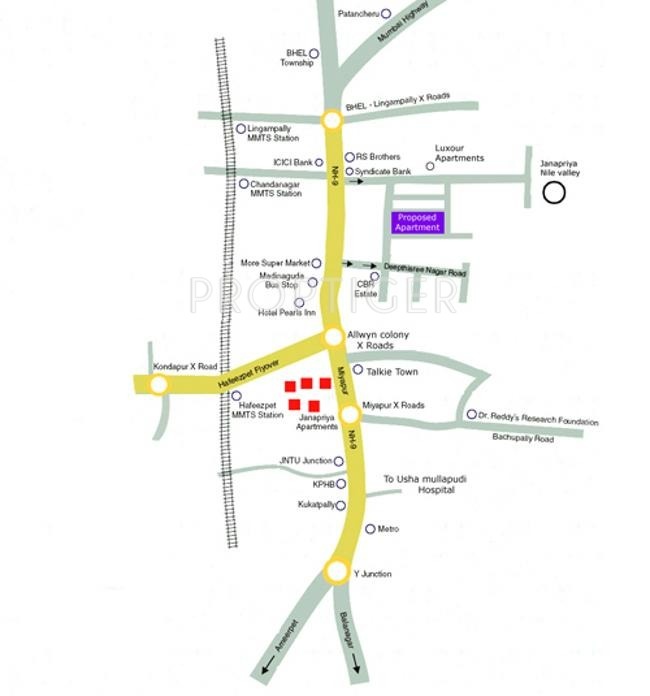 Images for Location Plan of Amulya Amulya Fortune