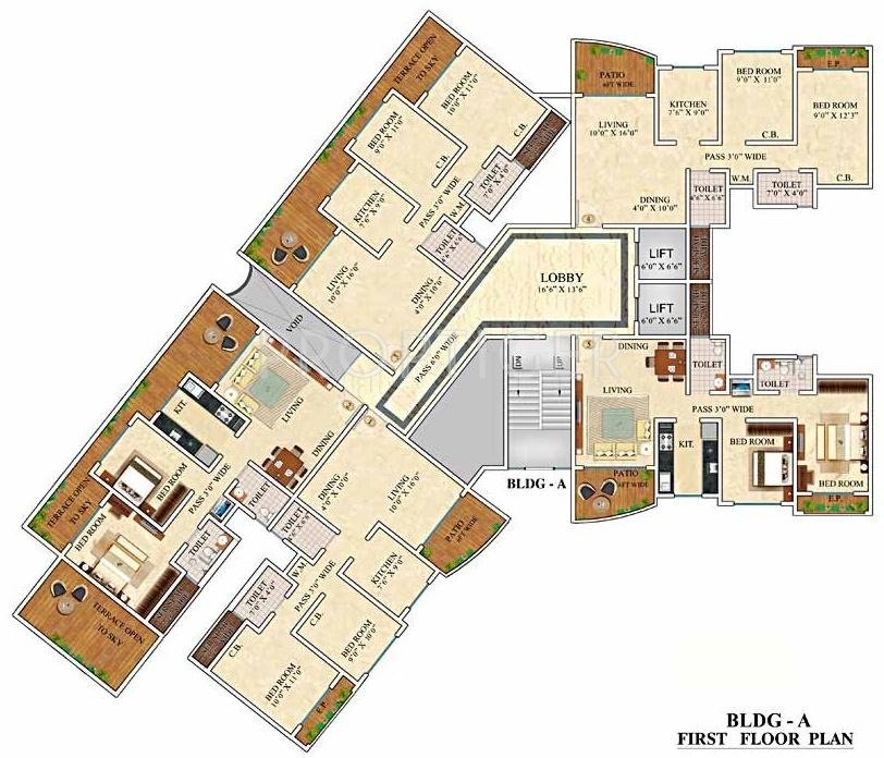 Images for Cluster Plan of Bajaj Prakriti Angan