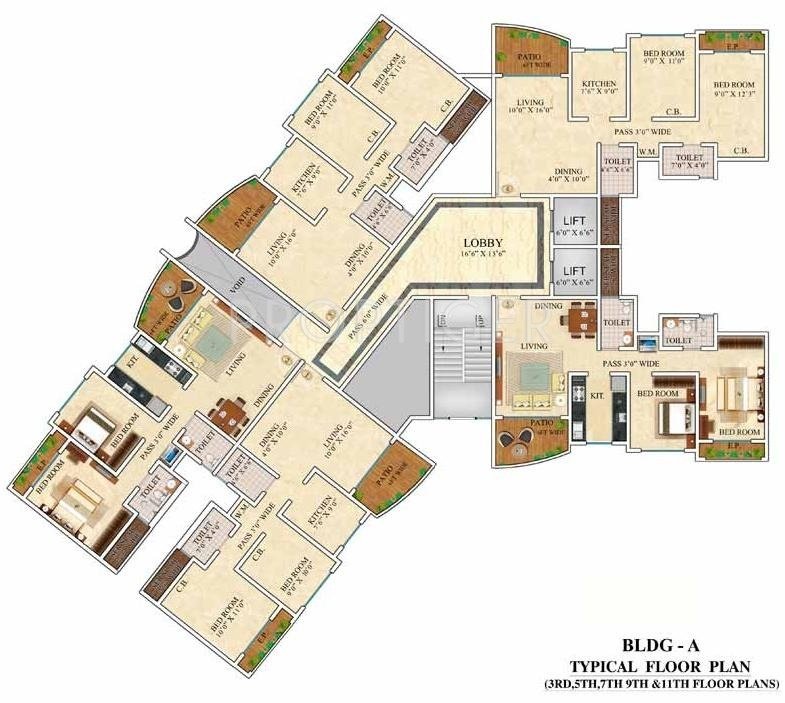 Images for Cluster Plan of Bajaj Prakriti Angan