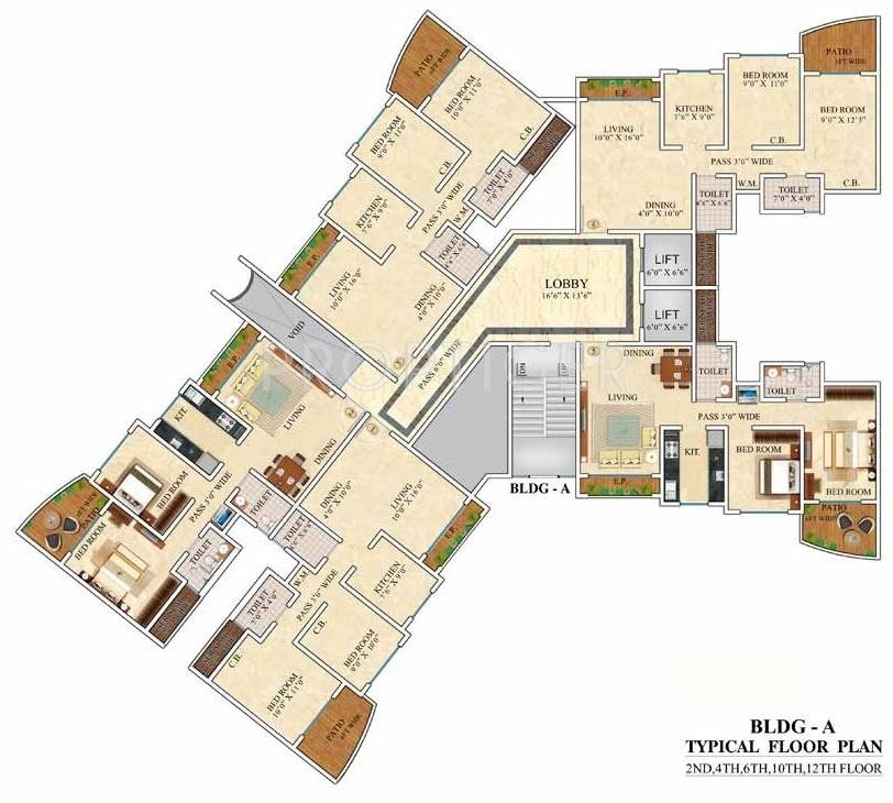 Images for Cluster Plan of Bajaj Prakriti Angan