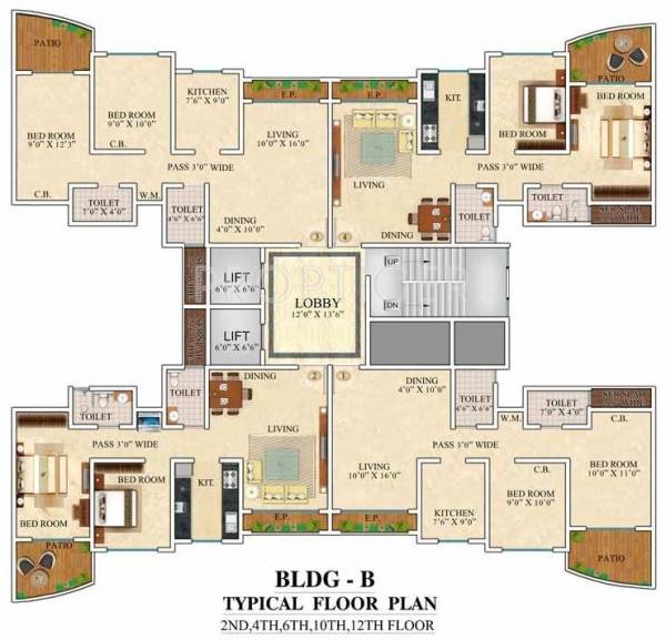 Images for Cluster Plan of Bajaj Prakriti Angan