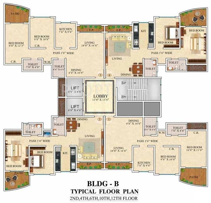 Images for Cluster Plan of Bajaj Prakriti Angan