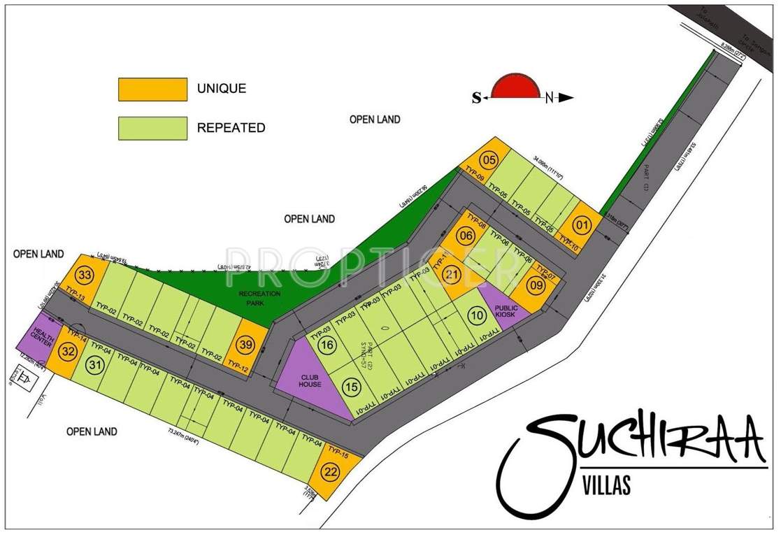  suchiraa villas Images for Layout Plan of J K Suchiraa Villas