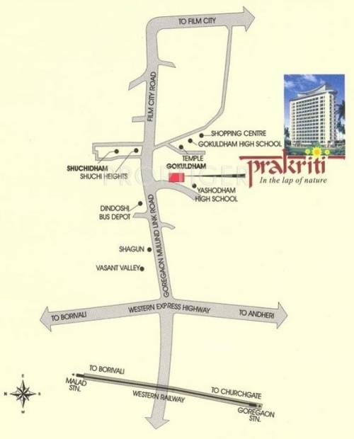 Images for Location Plan of Ashish Estates Prakriti