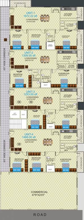 Images for Cluster Plan of MDVR RR Palace