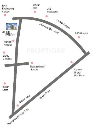 MDVR RR Palace Location Plan