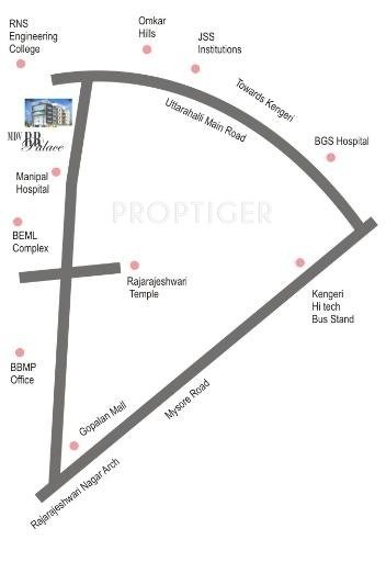 MDVR RR Palace Location Plan