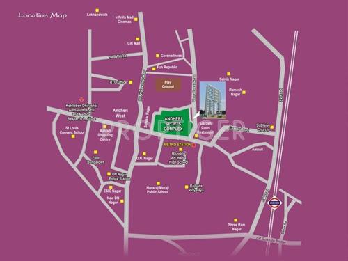  enchante-panchsheel-chsl Images for Location Plan of Bajaj Enchante Panchsheel CHSL