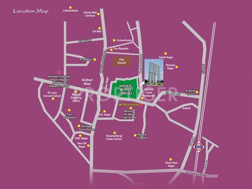  enchante panchsheel chsl Images for Location Plan of Bajaj Enchante Panchsheel CHSL