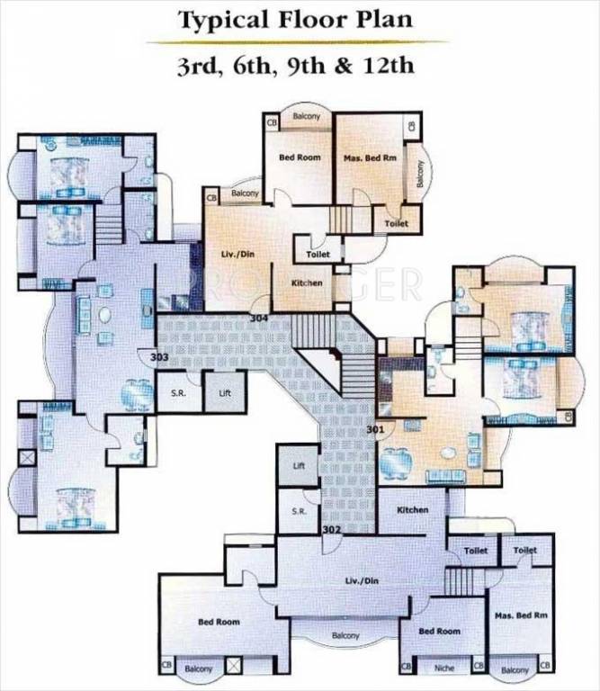 Images for Cluster Plan of V R Mittal Builder Keshav Kunj 3